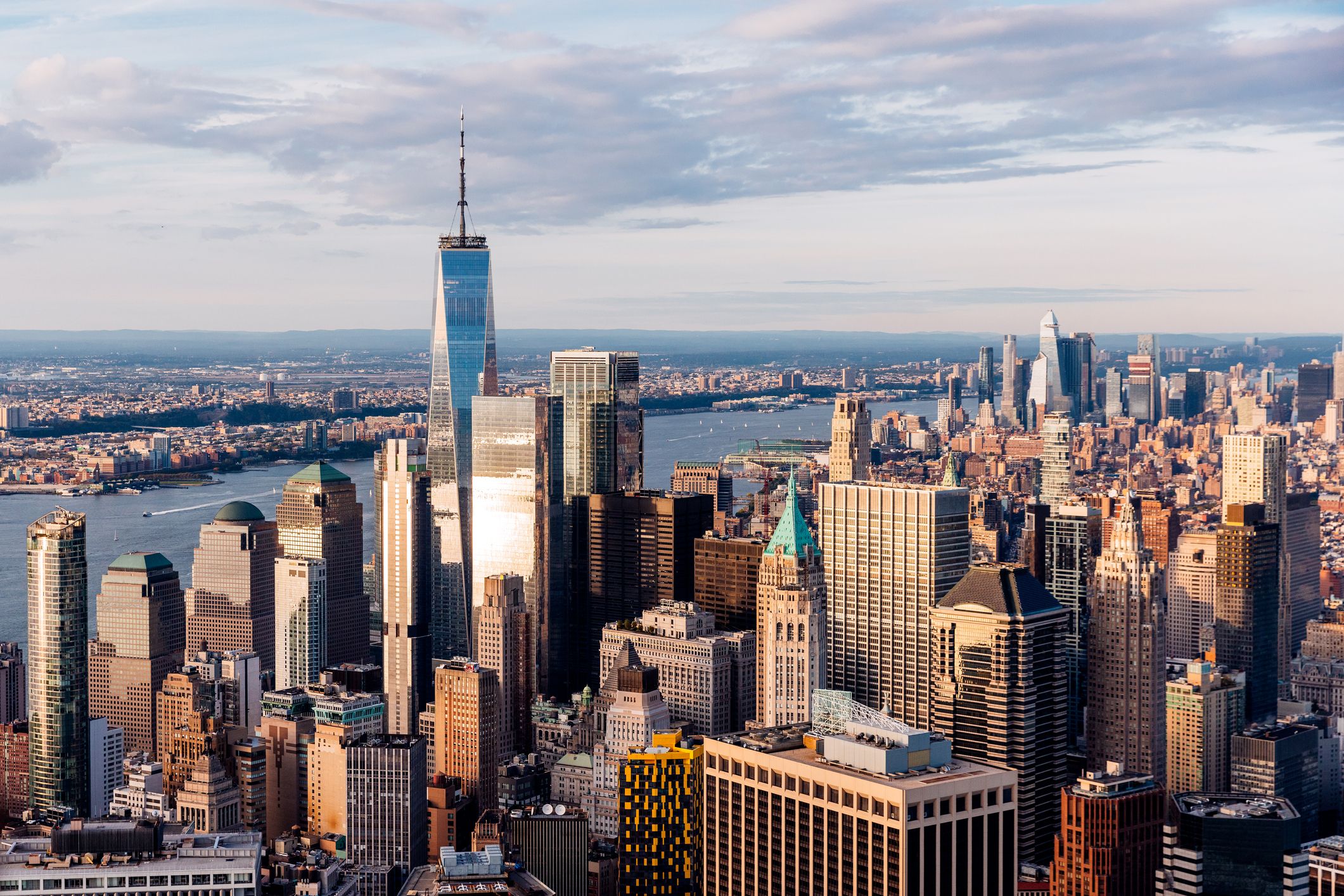 New York City vanuit de lucht